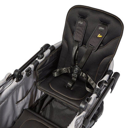 Larktale Crossover V2 (2 Seater) Convertible Stroller Wagon - Nightcliff Stone - LK53014