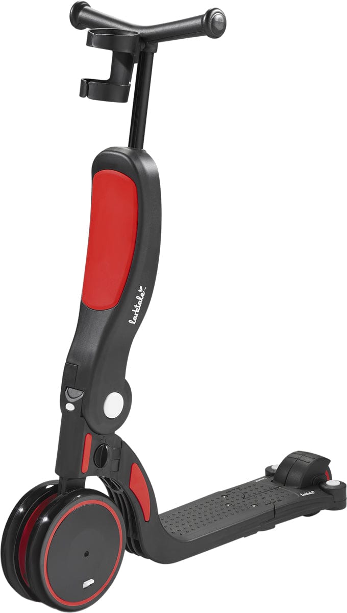 Larktale Scoobi 5-in-1 Convertible Scooter - Barossa Red - LK60003