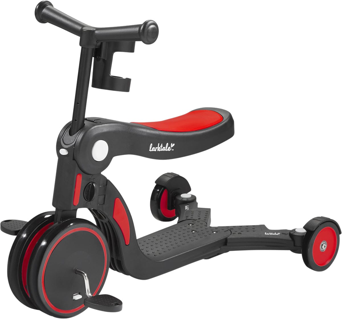 Larktale Scoobi 5-in-1 Convertible Scooter - Barossa Red - LK60003