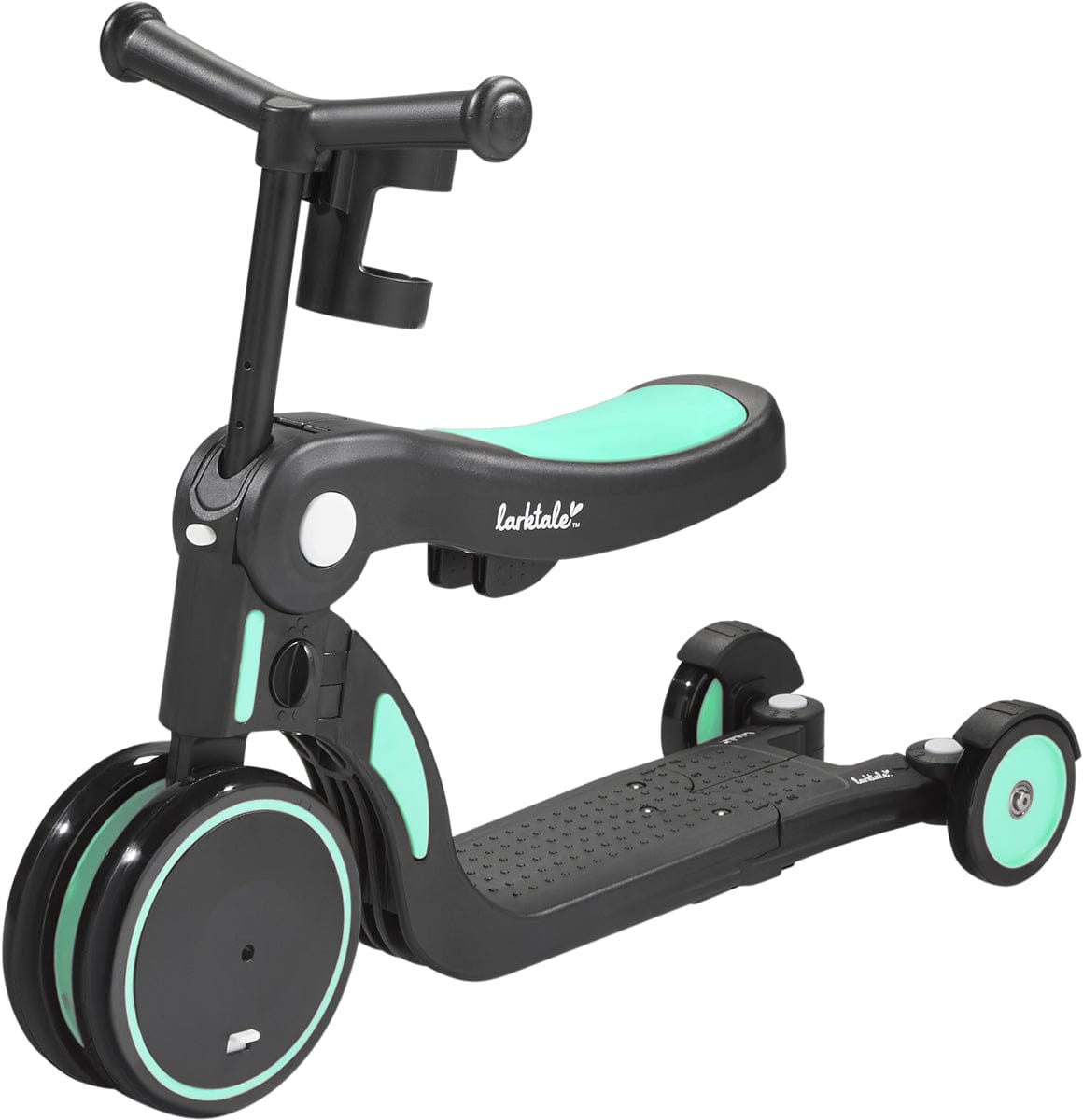 Larktale Scoobi 5-in-1 Convertible Scooter - Biscay Green - LK60007