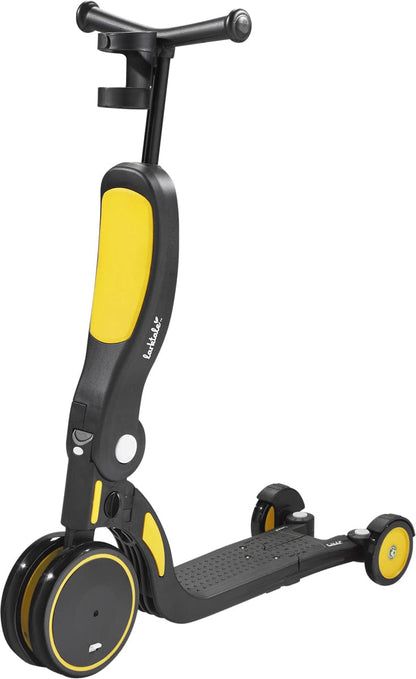 Larktale Scoobi 5-in-1 Convertible Scooter - Clovelly Yellow - LK60006