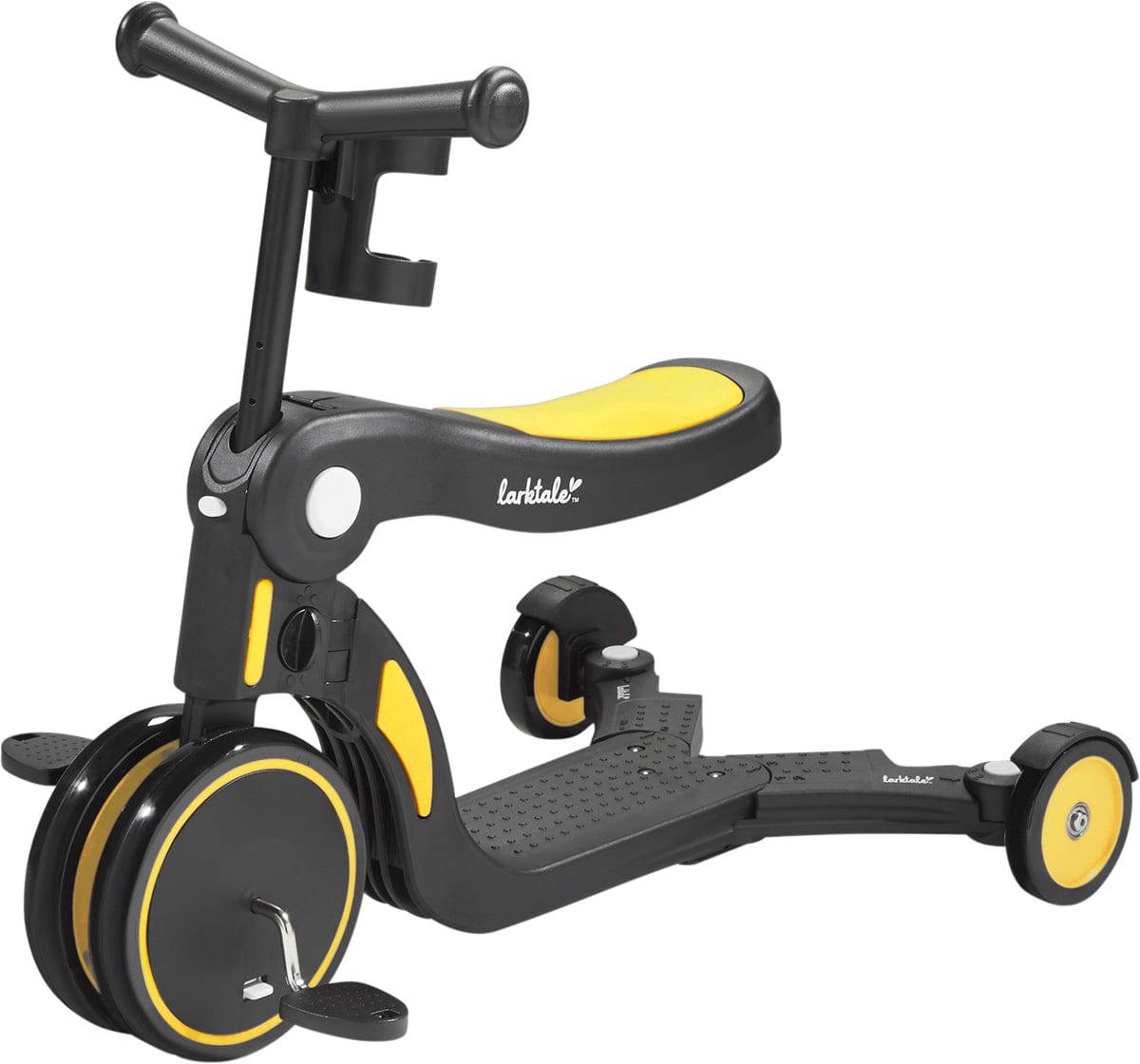 Larktale Scoobi 5-in-1 Convertible Scooter - Clovelly Yellow - LK60006