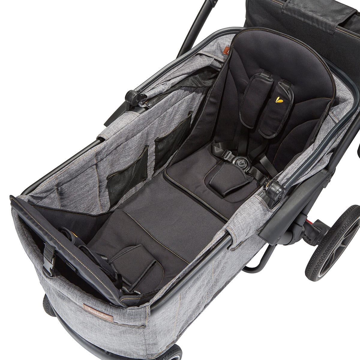 Larktale Sprout Single-to-Double Stroller Wagon - Nightcliff Stone - LK52004