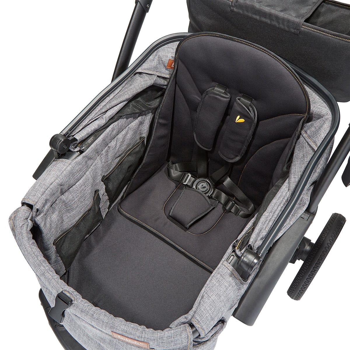 Larktale Sprout Single-to-Double Stroller Wagon - Nightcliff Stone - LK52004
