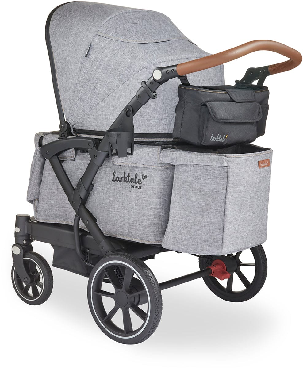 Larktale Sprout V2 Single-to-Double Stroller Wagon - Nightcliff Stone - LK52014