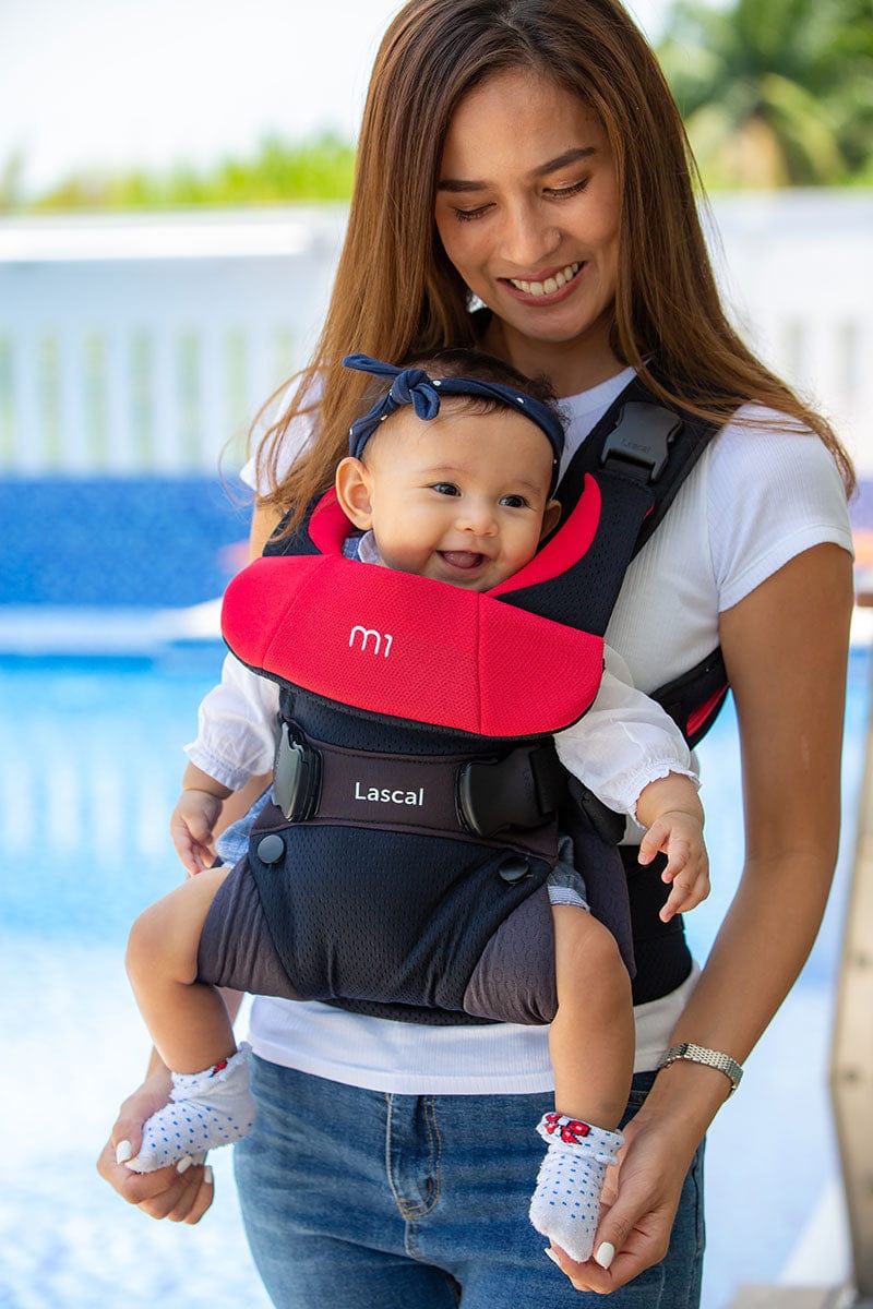 Lascal M1 Baby Carrier - Red - 5-17030