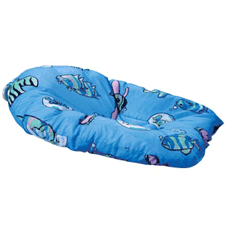 Leachco Safer Bather Infant Bath Pad in Blue Fish - 108-BF