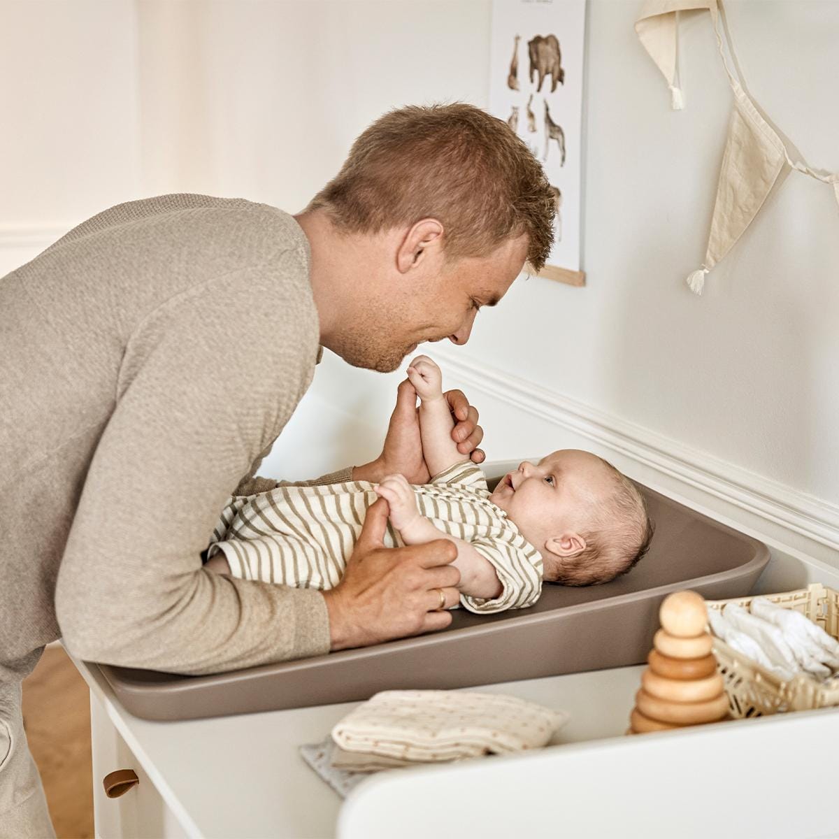 Leander Matty Changing Pad - Mocca - 510010-81-24