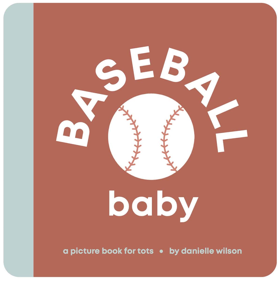 Left Hand Book House Board Book - Baseball Baby - 002-LHBH