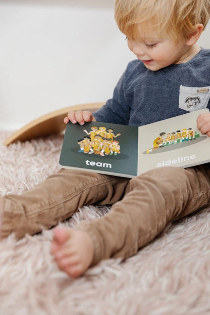 Left Hand Book House Board Book - Basketball Baby - 001-LHBH