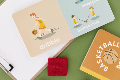 Left Hand Book House Board Book - Basketball Baby - 001-LHBH