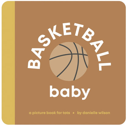 Left Hand Book House Board Book - Basketball Baby - 001-LHBH