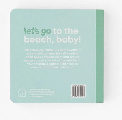Left Hand Book House Board Book - Beach Baby - 003-LHBH