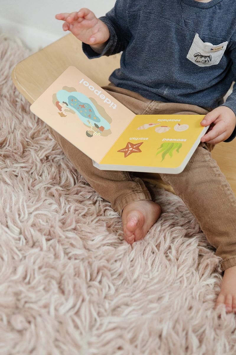 Left Hand Book House Board Book - Beach Baby - 003-LHBH