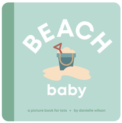 Left Hand Book House Board Book - Beach Baby - 003-LHBH