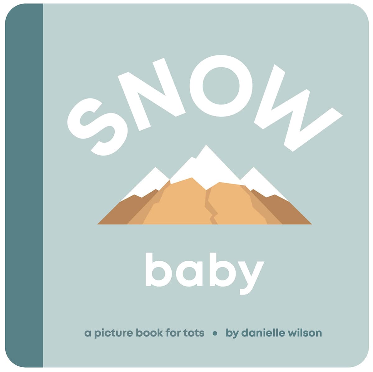 Left Hand Book House Board Book - Snow Baby - 004-LHBH