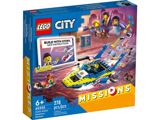 LEGO City Water Police Detective Missions - 60355-LEGO