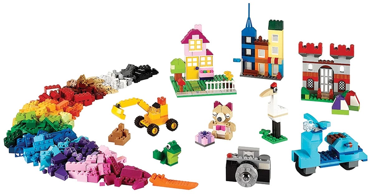 LEGO Classic Large Creative Brick Box - 10698-LEGO
