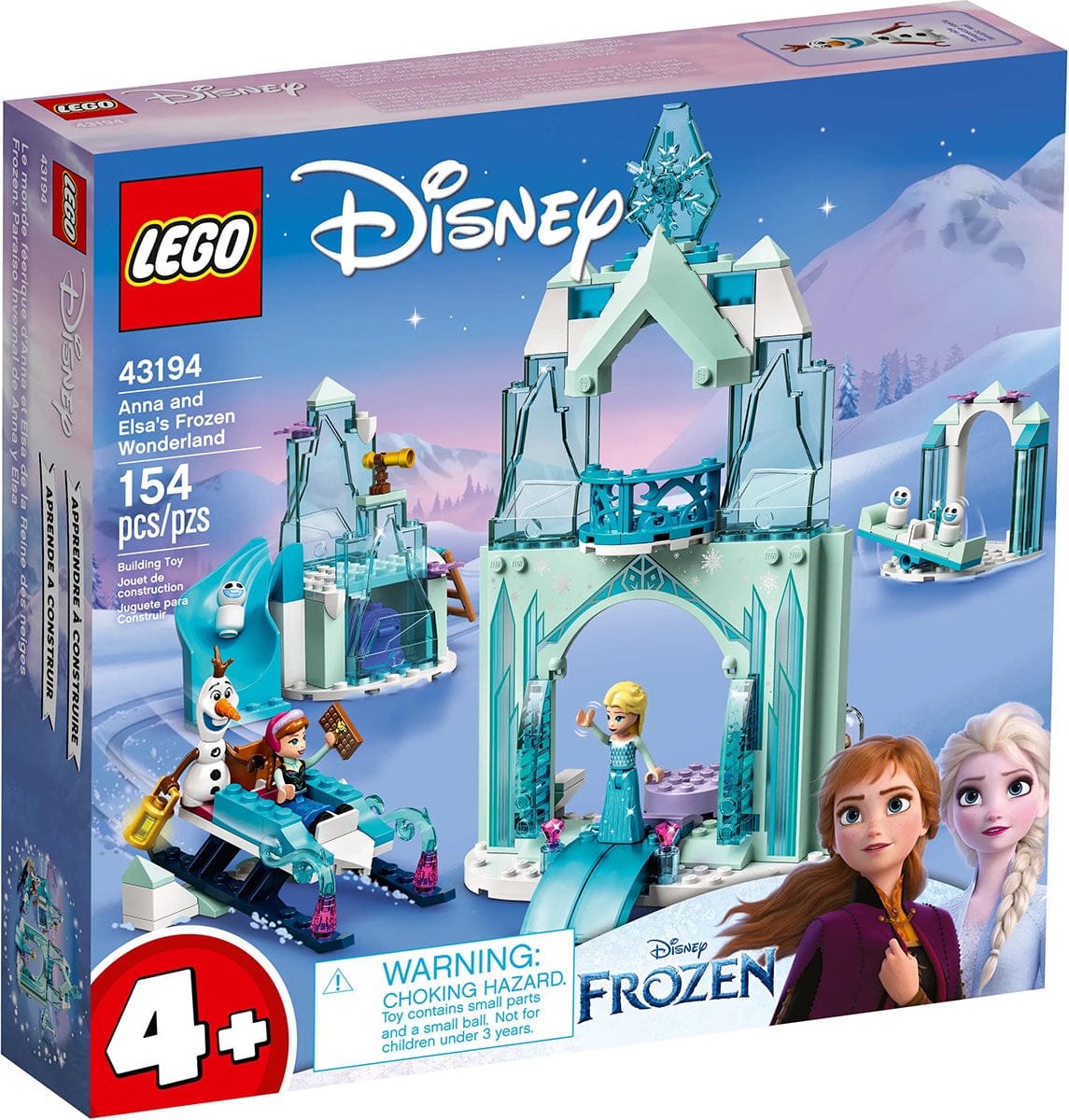 LEGO Disney Anna and Elsa's Frozen Wonderland - 43194