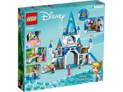 LEGO Disney Cinderella and Prince Charming's Castle - 43206-LEGO