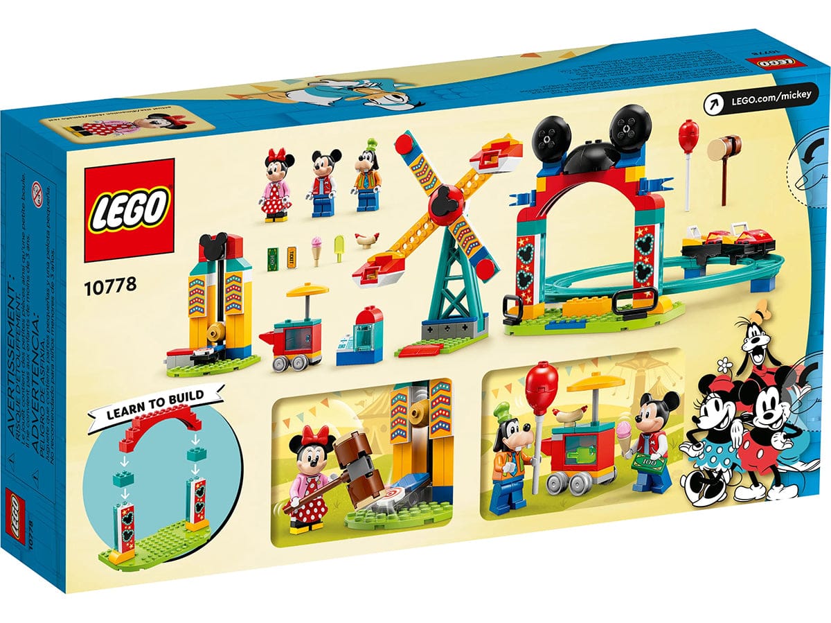 LEGO Disney Mickey, Minnie and Goofy's Fairground Fun - 10778-LEGO