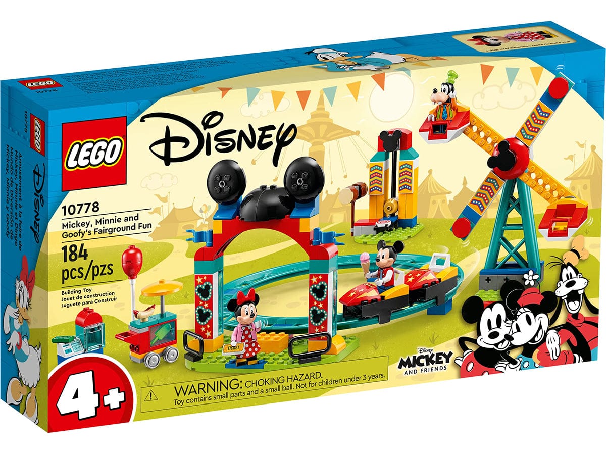 LEGO Disney Mickey, Minnie and Goofy's Fairground Fun - 10778-LEGO