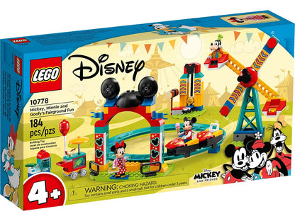 LEGO Disney Mickey, Minnie and Goofy's Fairground Fun - 10778-LEGO