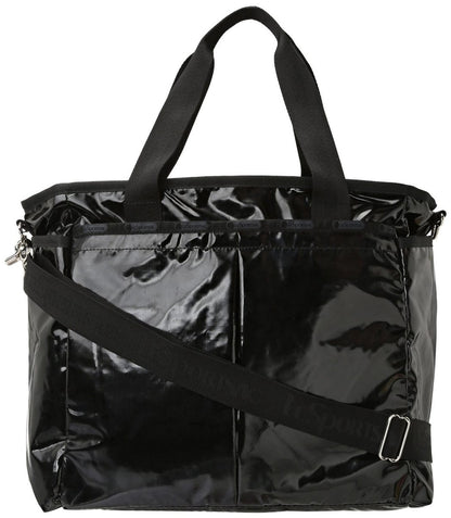 LeSportsac Ryan Baby Bag - Black Patent - 7532-9902