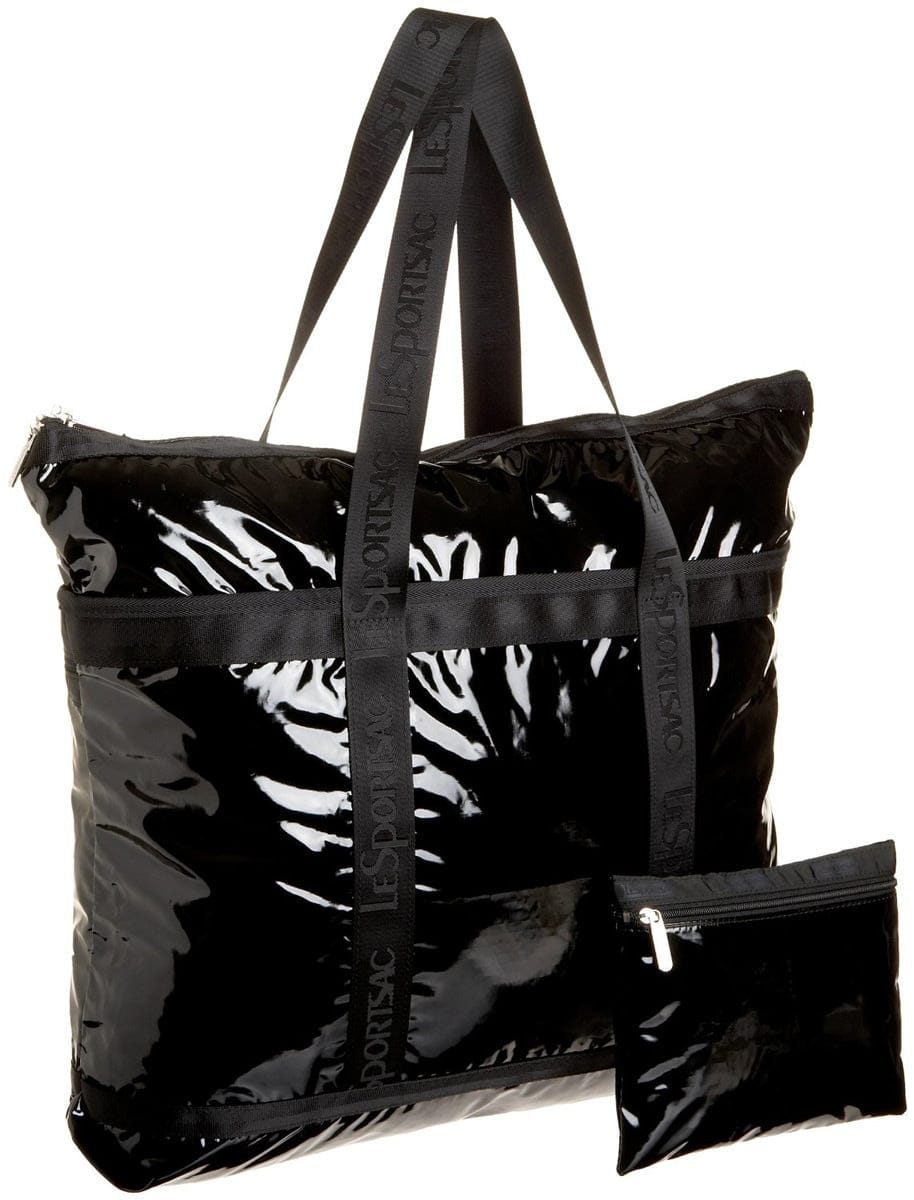 LeSportsac Travel Tote - Black Patent - 7008-9902