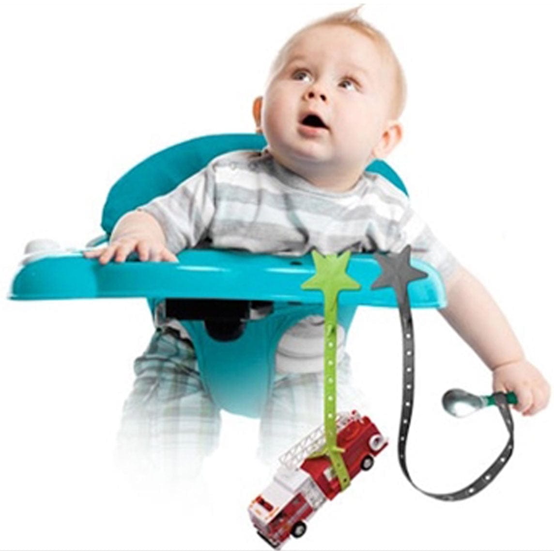 Lil' Sidekick Multi-Function Tether, 2 Pack - Charcoal/Green