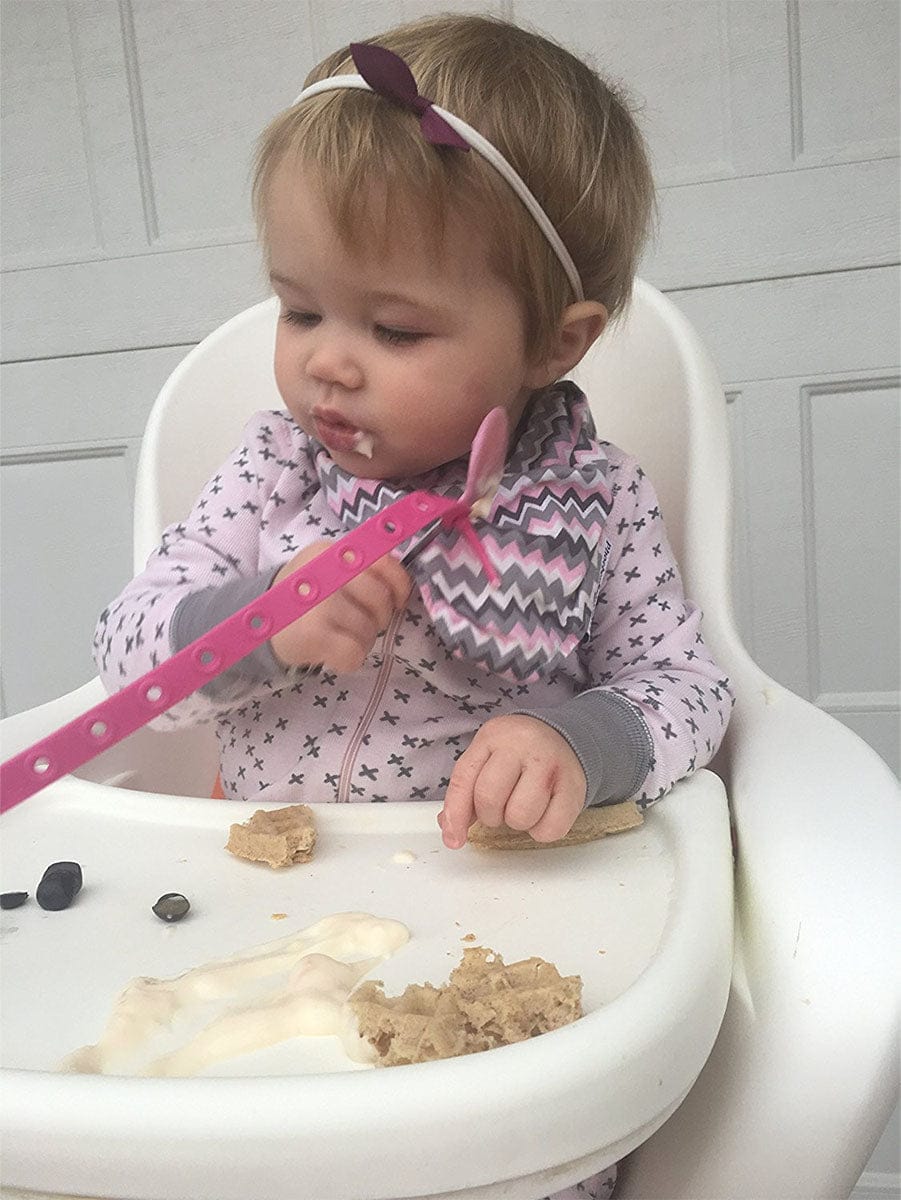 Lil' Sidekick Multi-Function Tether, 2 Pack - Charcoal/Pink