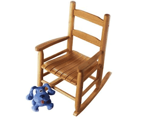 Lipper Child's Rocking Chair 555P Pecan