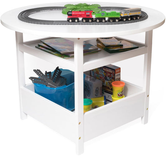 Lipper International Child's Activity Table - White - 580W
