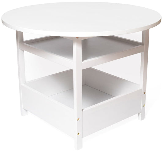 Lipper International Child's Activity Table - White - 580W