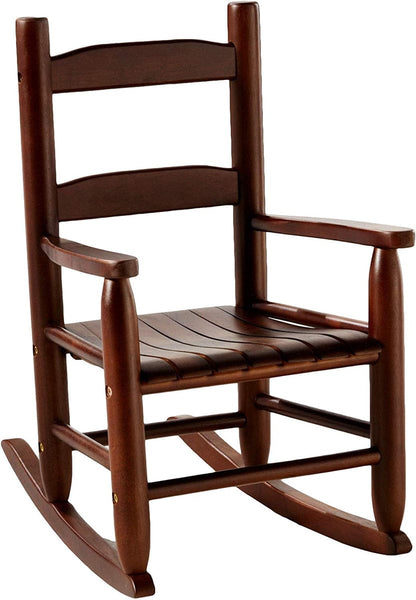 Lipper International Child's Rocking Chair - Walnut - 555WN-LI