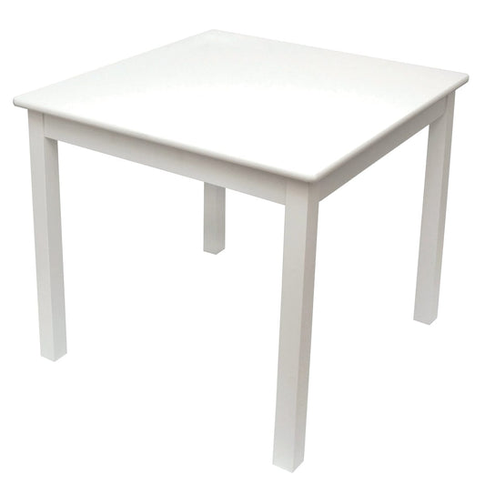 Lipper International Child's Table - White - 520W-LIPPER