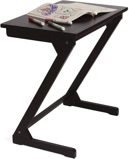 Lipper International Wooden Zig Zag Table - Espresso - 542E