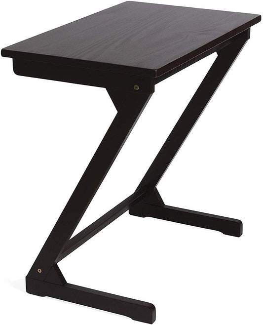 Lipper International Wooden Zig Zag Table - Espresso - 542E