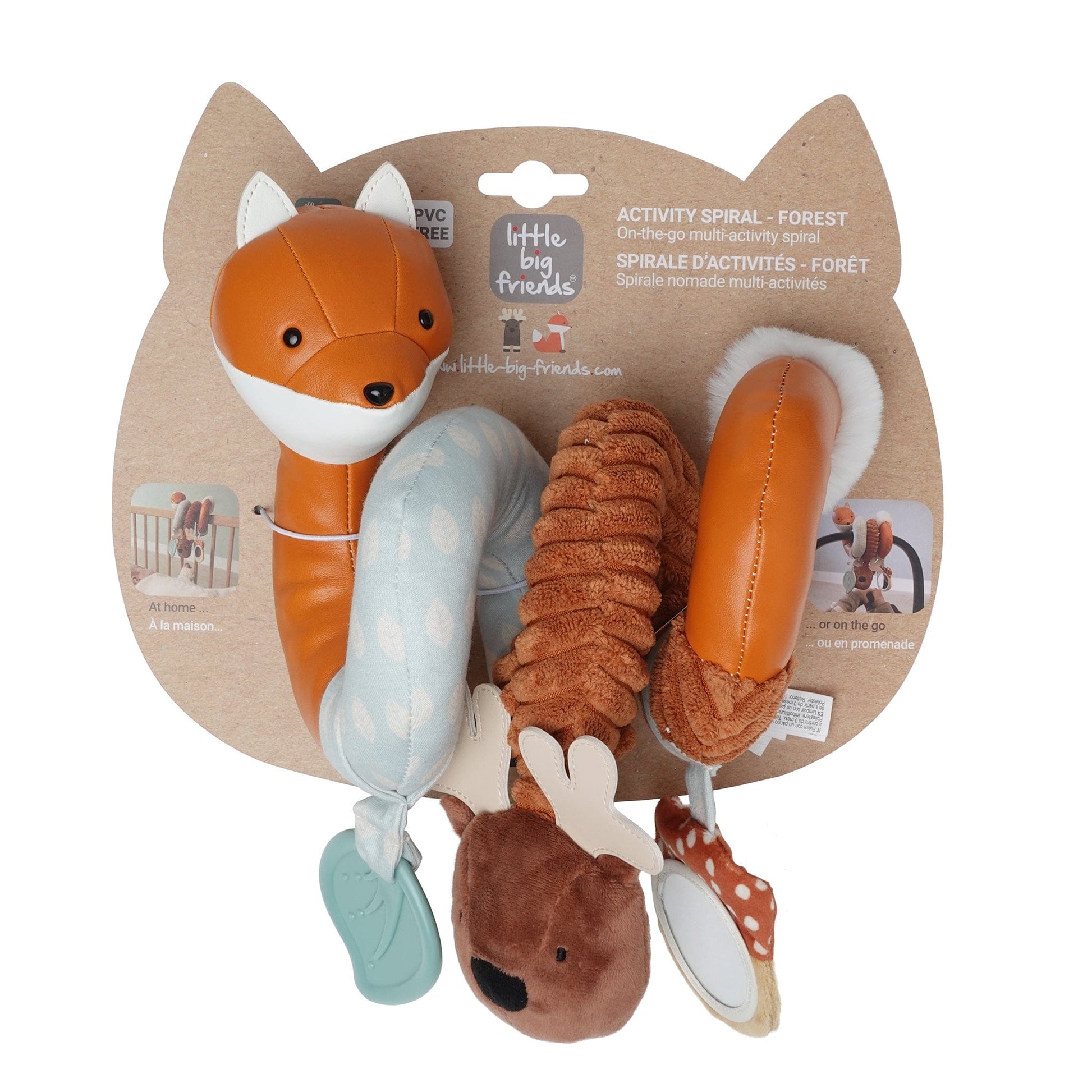 Little Big Friends Activity Spiral - Forest - 304782