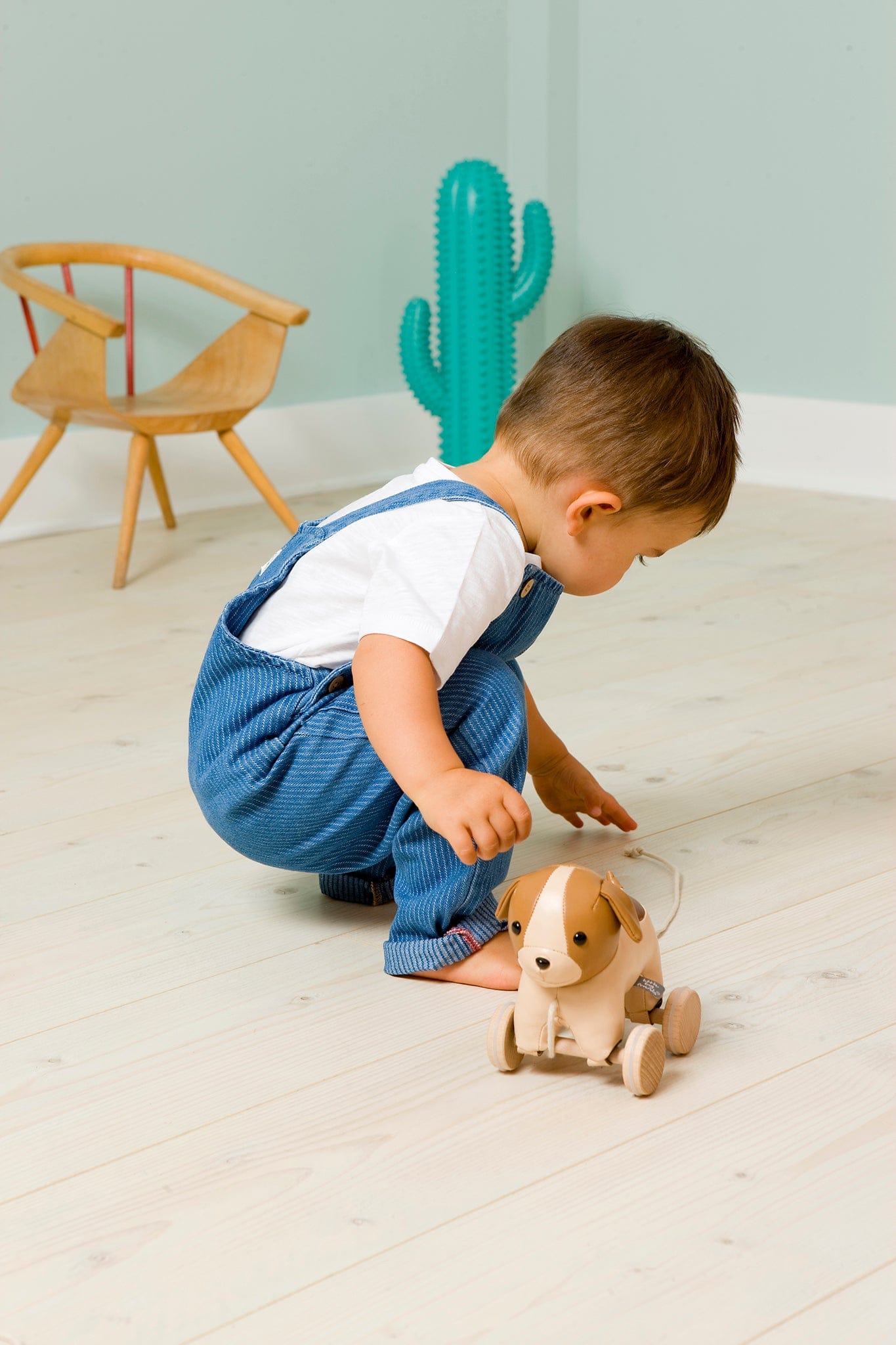 Little Big Friends Pull Along Friends - Adrien the Dog - 303563