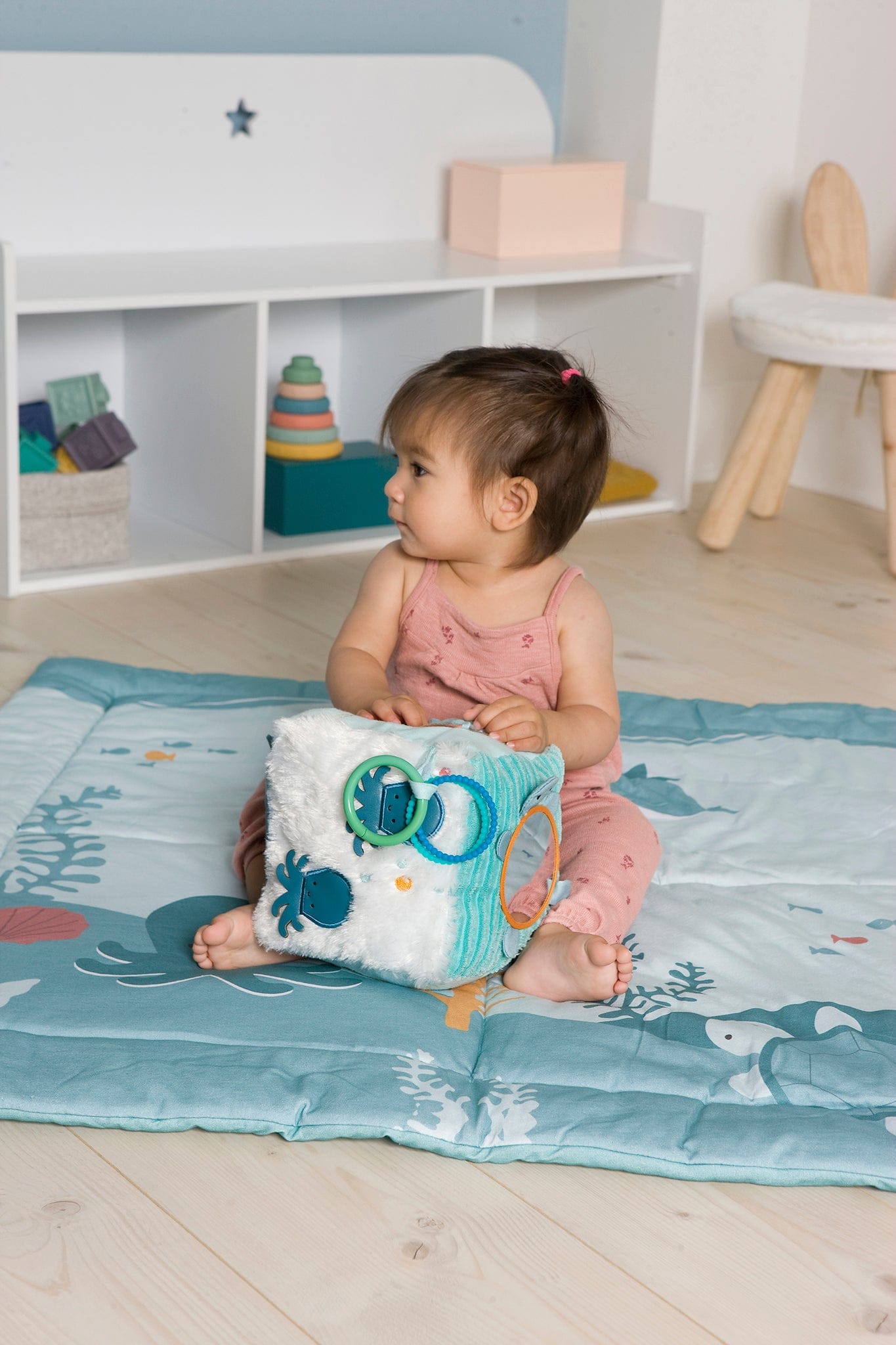 Little Big Friends Soft Activity Cube - Ocean - 303983