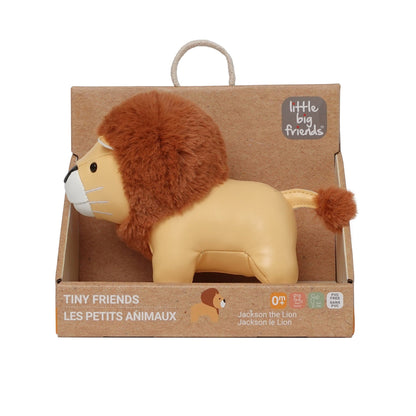 Little Big Friends Tiny Friend w/Fur - Jackson the Lion - 303129-NW