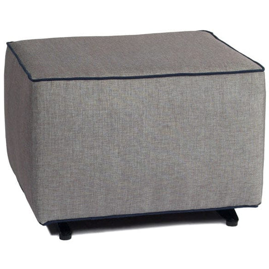 Little Castle Gliding Ottoman with Piping - 8GSP-8GP