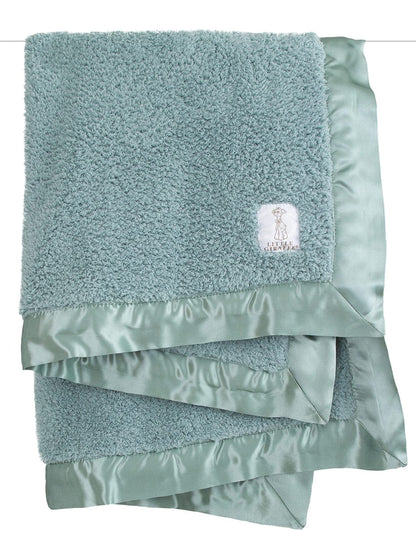 Little Giraffe Chenille Baby Blanket - Sage - CHBKTSG