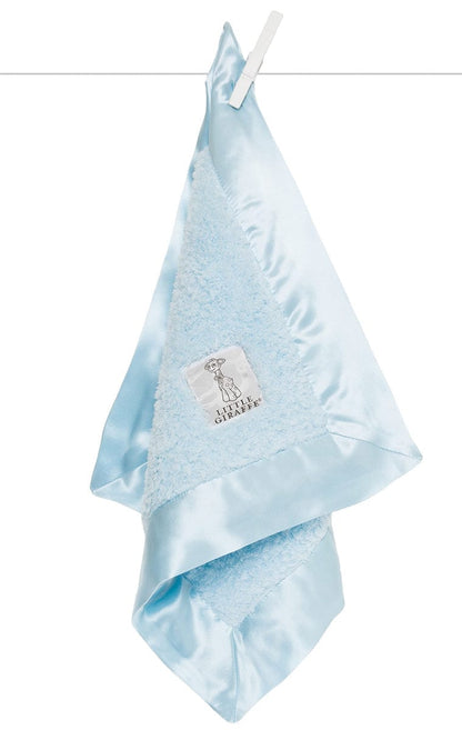 Little Giraffe Chenille Blanky - Blue - CHBLYBL