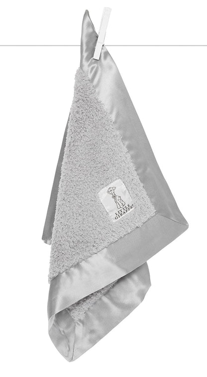 Little Giraffe Chenille Blanky - Silver - CHBLYSV
