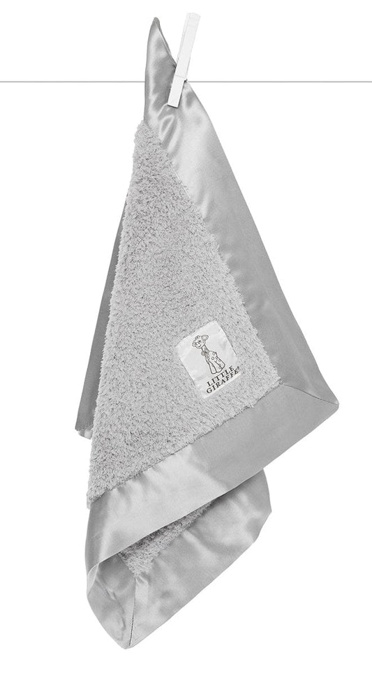 Little Giraffe Chenille Blanky - Silver - CHBLYSV