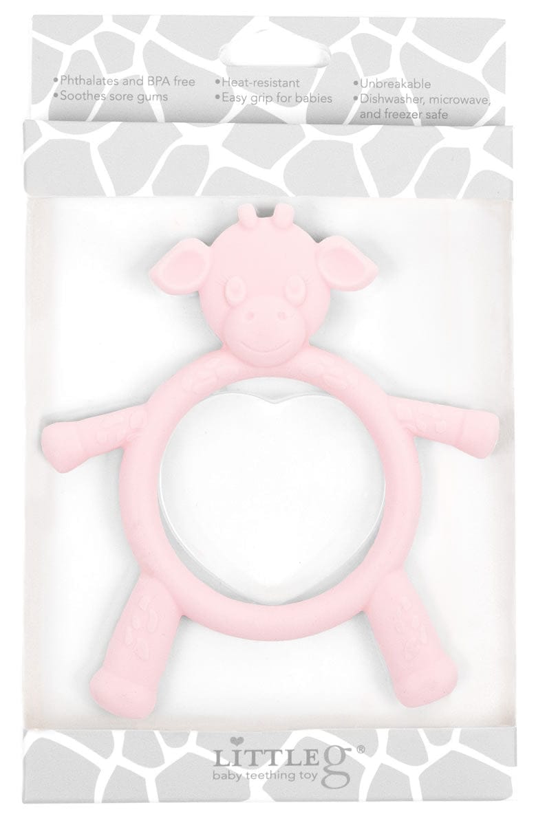 Little Giraffe Little G Baby Teething Toy - Pink - SILGTRPK