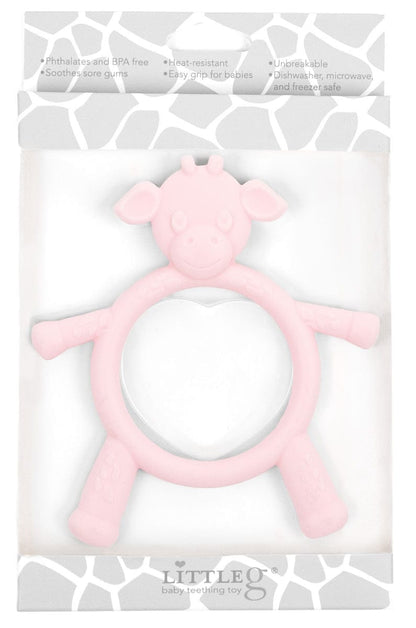 Little Giraffe Little G Baby Teething Toy - Pink - SILGTRPK