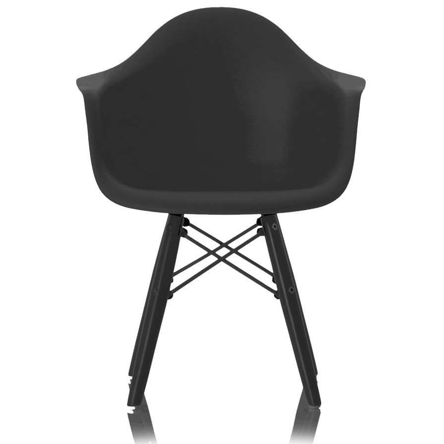 Little Nest Bucket Child Chair in Black - LN-BUCKET-BLK